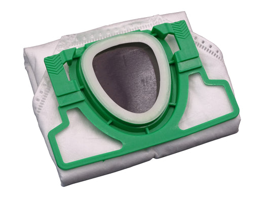 2 Staubsaugerbeutel passend Vorwerk Kobold FP200 VK200 Service Station RB7 RB 7