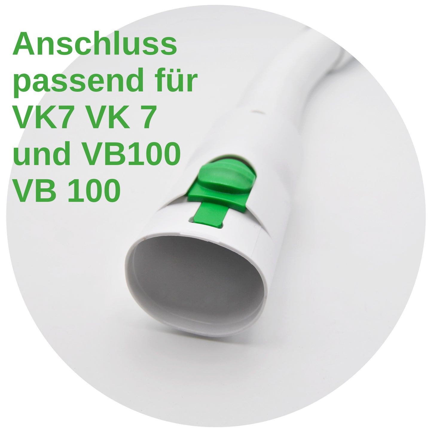 Düsen Set + Flexschlauch Flexibler Schlauch kompatibel Vorwerk Kobold VB100 VB 100 und VK7 VK 7