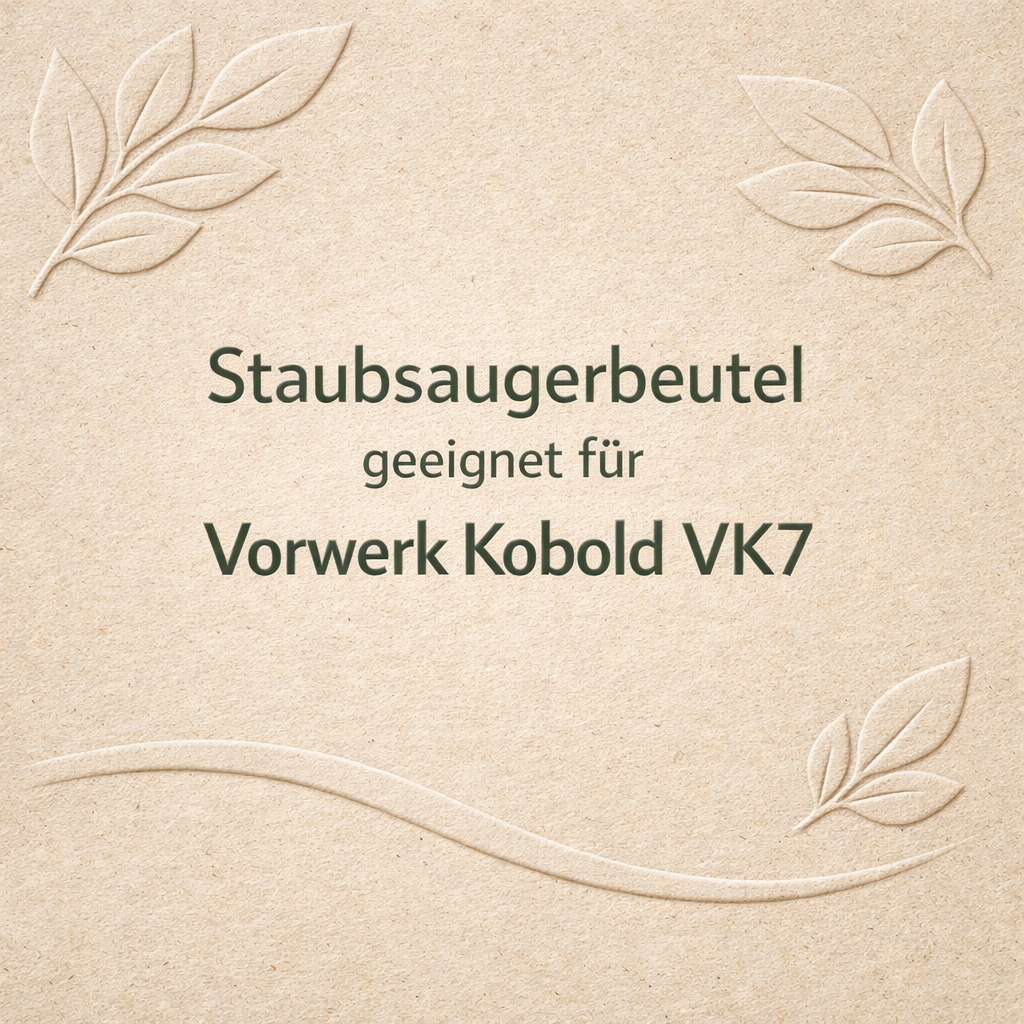 Staubsaugerbeutel geeignet Kobold VK7