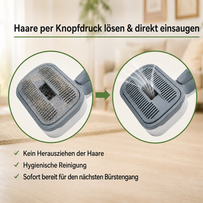 Tierhaarbürstenset mit Flexschlauch passend für Vorwerk Kobold VB100 / VB 100 & VK7 / VK 7