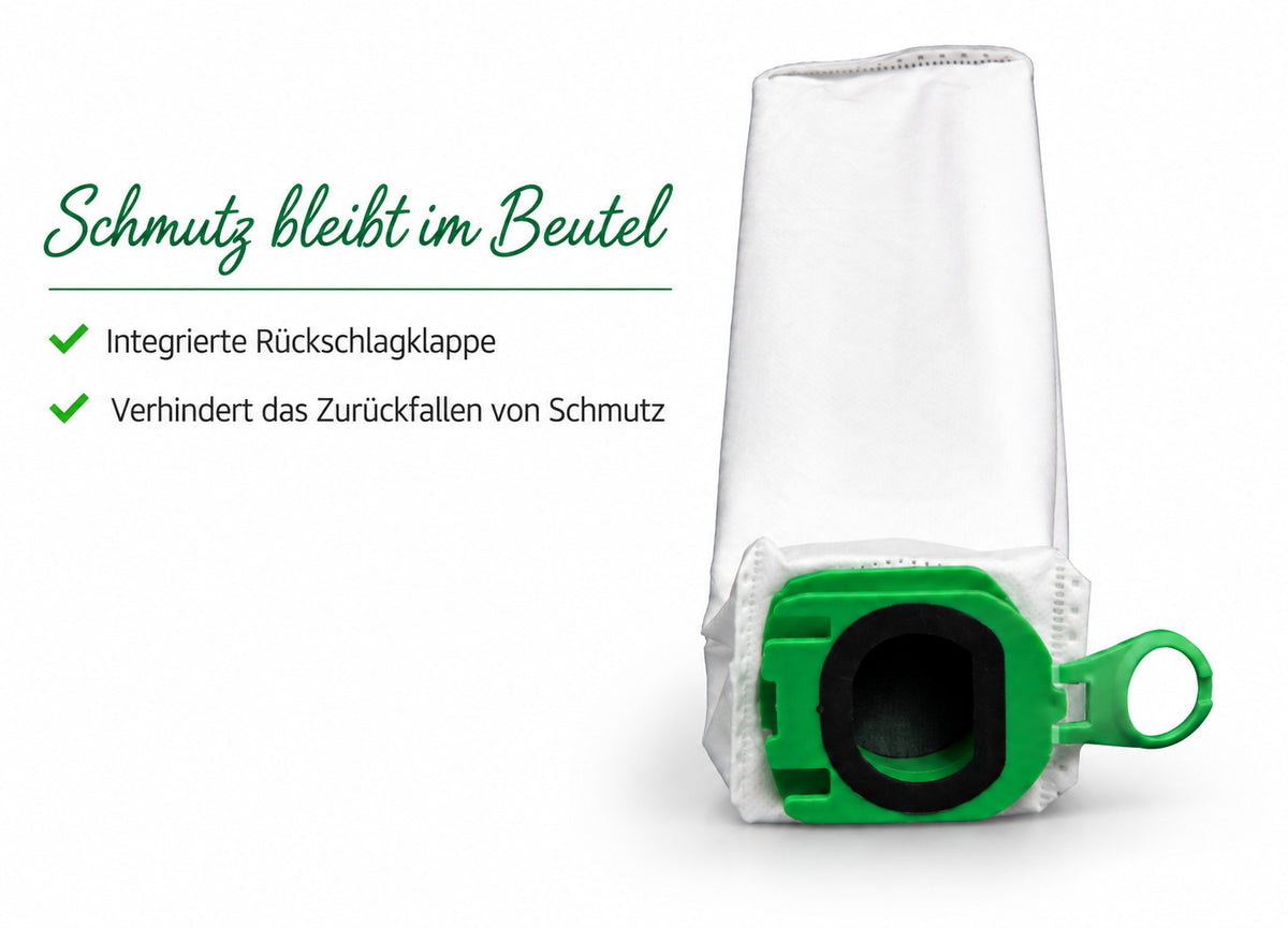 5 Microvlies Staubsaugerbeutel geeignet für Vorwerk Kobold VB100 VB 100 FP100 FP 100