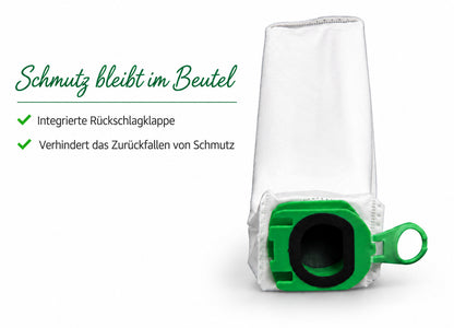 5 Microvlies Staubsaugerbeutel geeignet für Vorwerk Kobold VB100 VB 100 FP100 FP 100