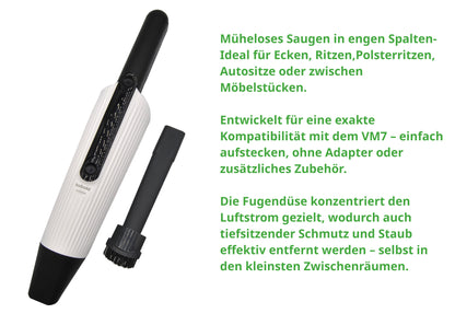 Fugendüse 21cm kompatibel für den Vorwerk Kobold VM7 / VM 7 Akku-Handstaubsauger