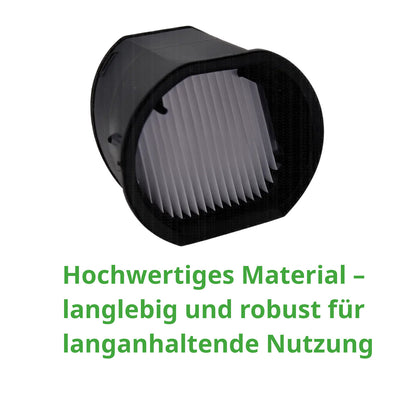 Ersatzfilter Filter & Duftblocks geeignet für Vorwerk Kobold Akku Handstaubsauger VM7 / VM 7 – HEPA Filter Zubehör