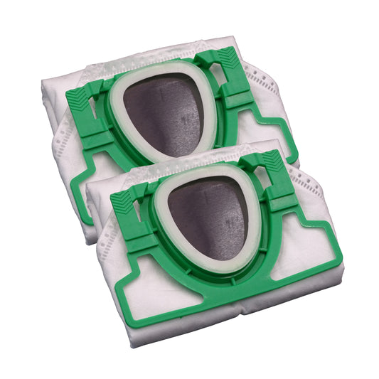 2 Staubsaugerbeutel passend Vorwerk Kobold FP200 VK200 Service Station RB7 RB 7