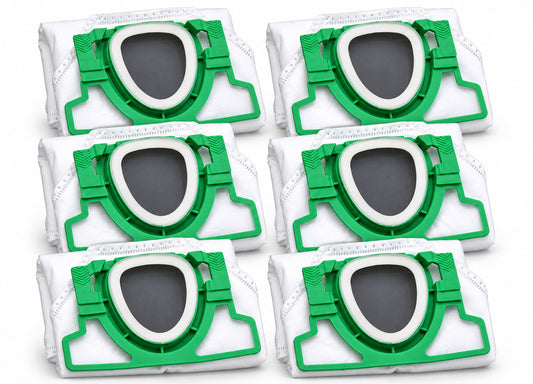12 Vlies Staubsaugerbeutel Beutel geeignet Vorwerk Kobold VK 200 FP 200