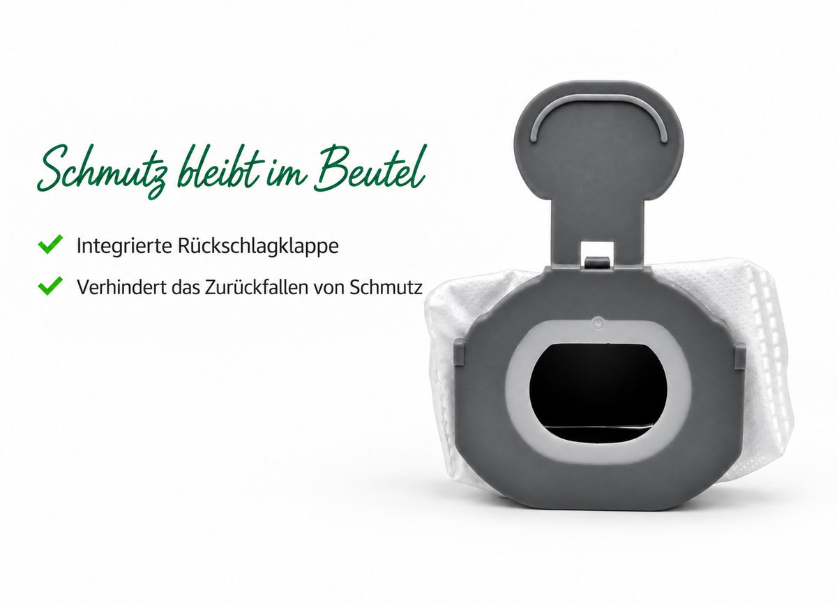 12 Staubsaugerbeutel Microvlies 5lagig geeignet Vorwerk Kobold VK7 VK 7 FP7 FP 7