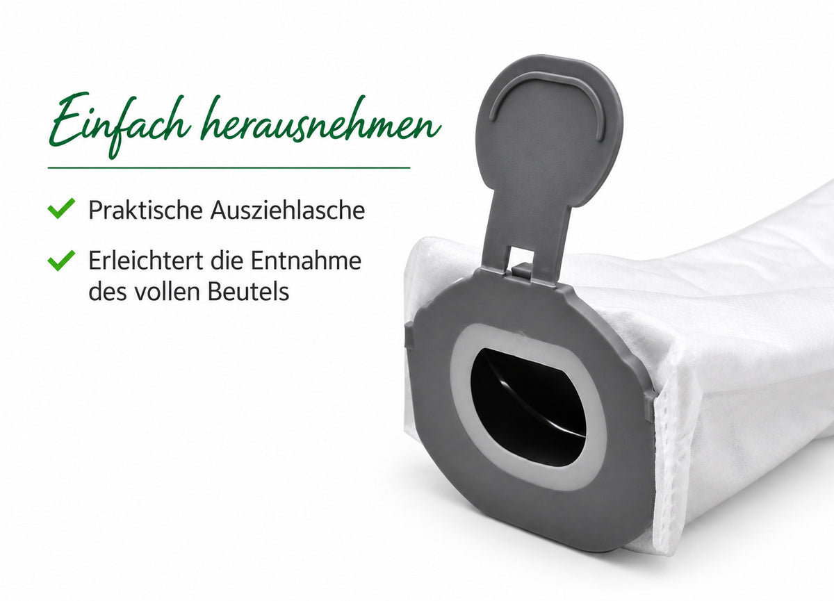 18 Staubsaugerbeutel Microvlies 5lagig geeignet Vorwerk Kobold VK7 VK 7 FP7 FP 7