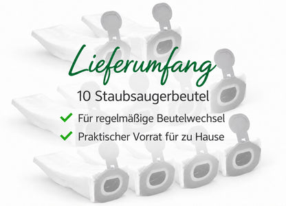 18 Staubsaugerbeutel Microvlies 5lagig geeignet Vorwerk Kobold VK7 VK 7 FP7 FP 7