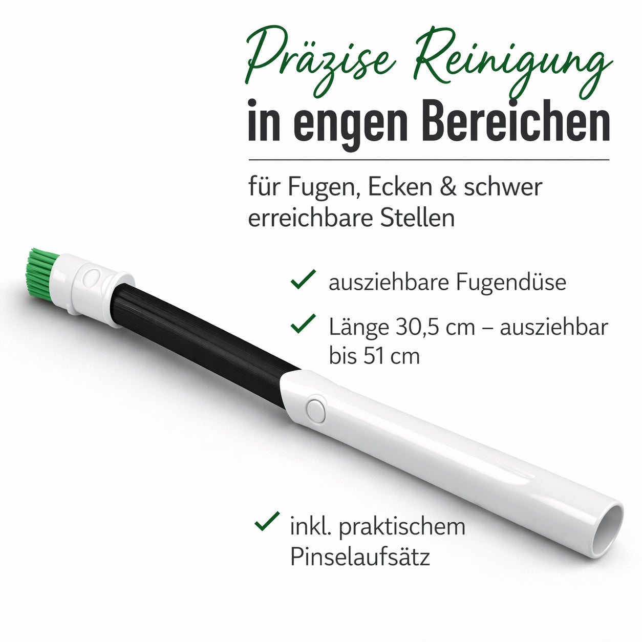 8-teiliges Zubehör Set passend für Vorwerk Kobold VB 100 / VB100 & VK 7 / VK7 Akkusauger