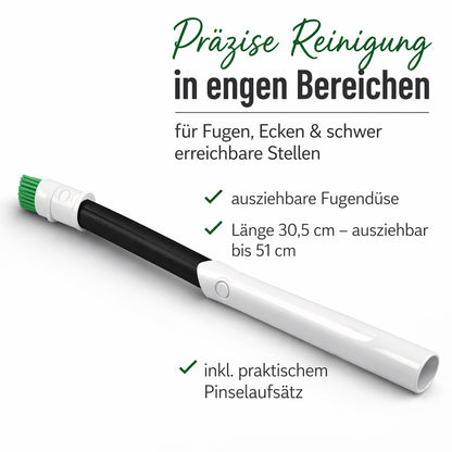 Tragegurt + Flexschlauch & Luxus Düsenset passend Vorwerk Kobold VB100 VK7 Akkusauger Shopify