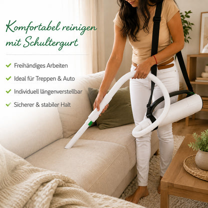 Tragegurt + Flexschlauch & Luxus Düsenset passend Vorwerk Kobold VB100 VK7 Akkusauger Shopify