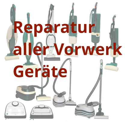 Reparatur Angebot für Staubsauger, Saugroboter und Elektrobürsten